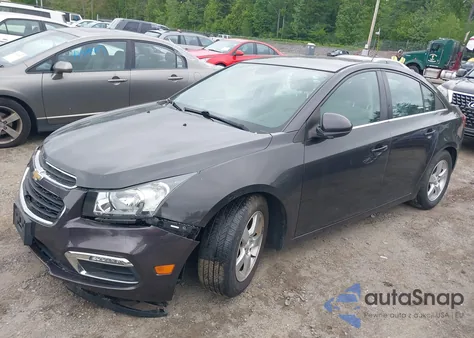 2015 Chevrolet Cruze 1Lt Auto из США, поврежденный, VIN 1G1PC5SB0F7299905
